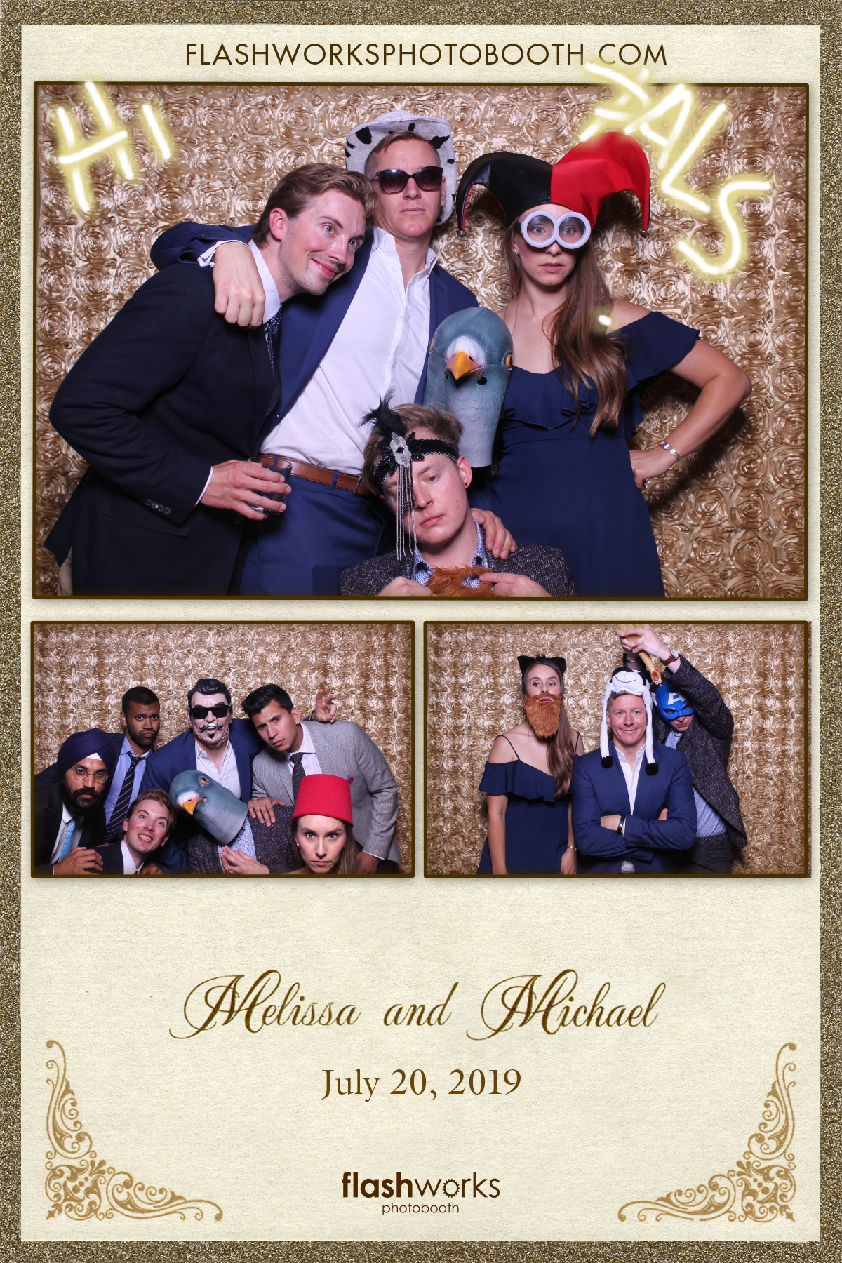 Michael and Melissa's Wedding | View more photos from the event at gallery.flashworksphotobooth.com/u/FlashworksPhotoboothInc/Michael-and-Melissas-Wedding